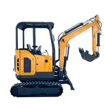 Alat Penggali Ekskavator Mini 2 Ton